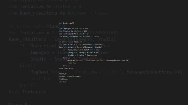 programming language,programmers,programming,VB Net,Problema