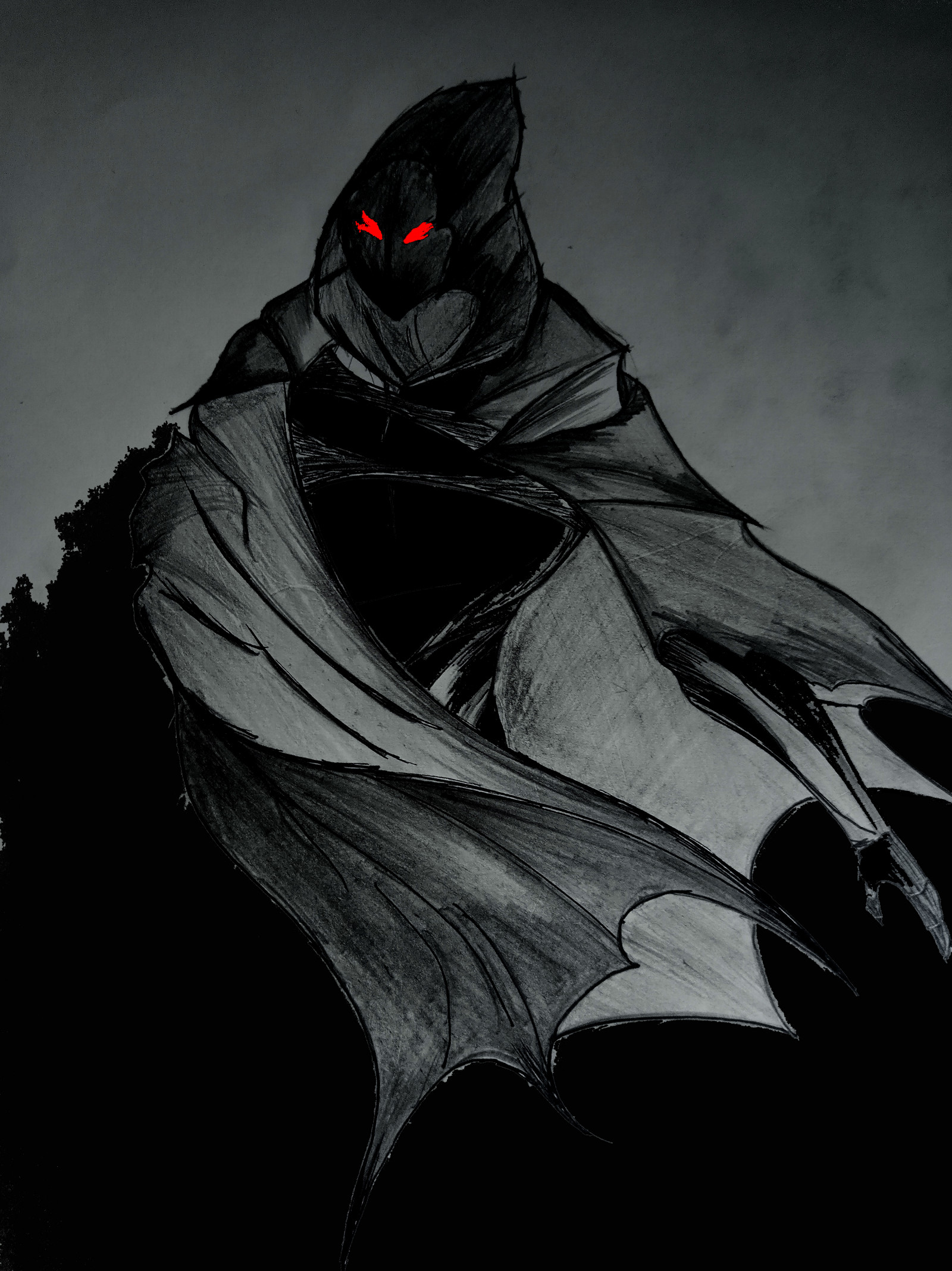 pencil drawing, manga, helt, Nul