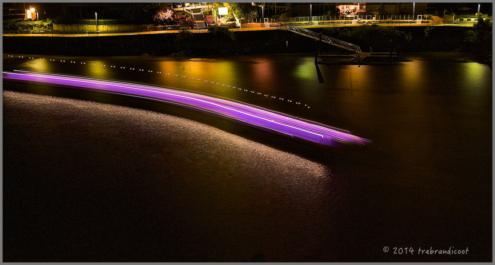 světlo, odraz, voda, trajekt, noc, řeka, pohyblivý, pruh, Brisbane, stezka, katamarán, Queenslandaustralia, abigfave, blinkagain, bestofblinkwinners, blinksuperstars