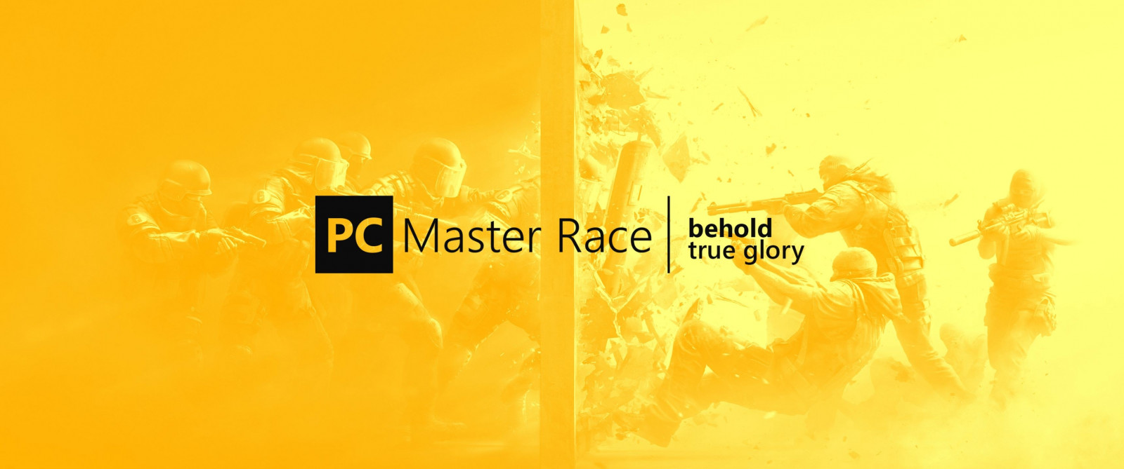 ภาพประกอบ, Rainbow Siege 6, ข้อความ, สีเหลือง, เช้า, เกม PC, การแข่งขัน PC Master, ยี่ห้อ, วอลล์เปเปอร์คอมพิวเตอร์, ตัวอักษร