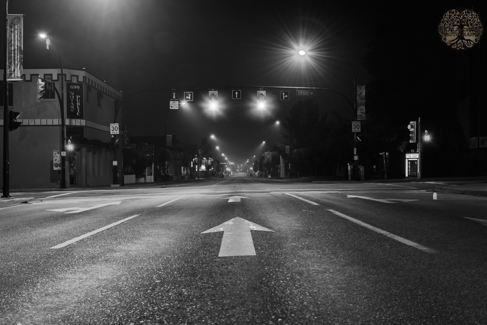 Wallpaper lighting, street, city, longexposure, autumn, light, shadow, summer, blackandwhite