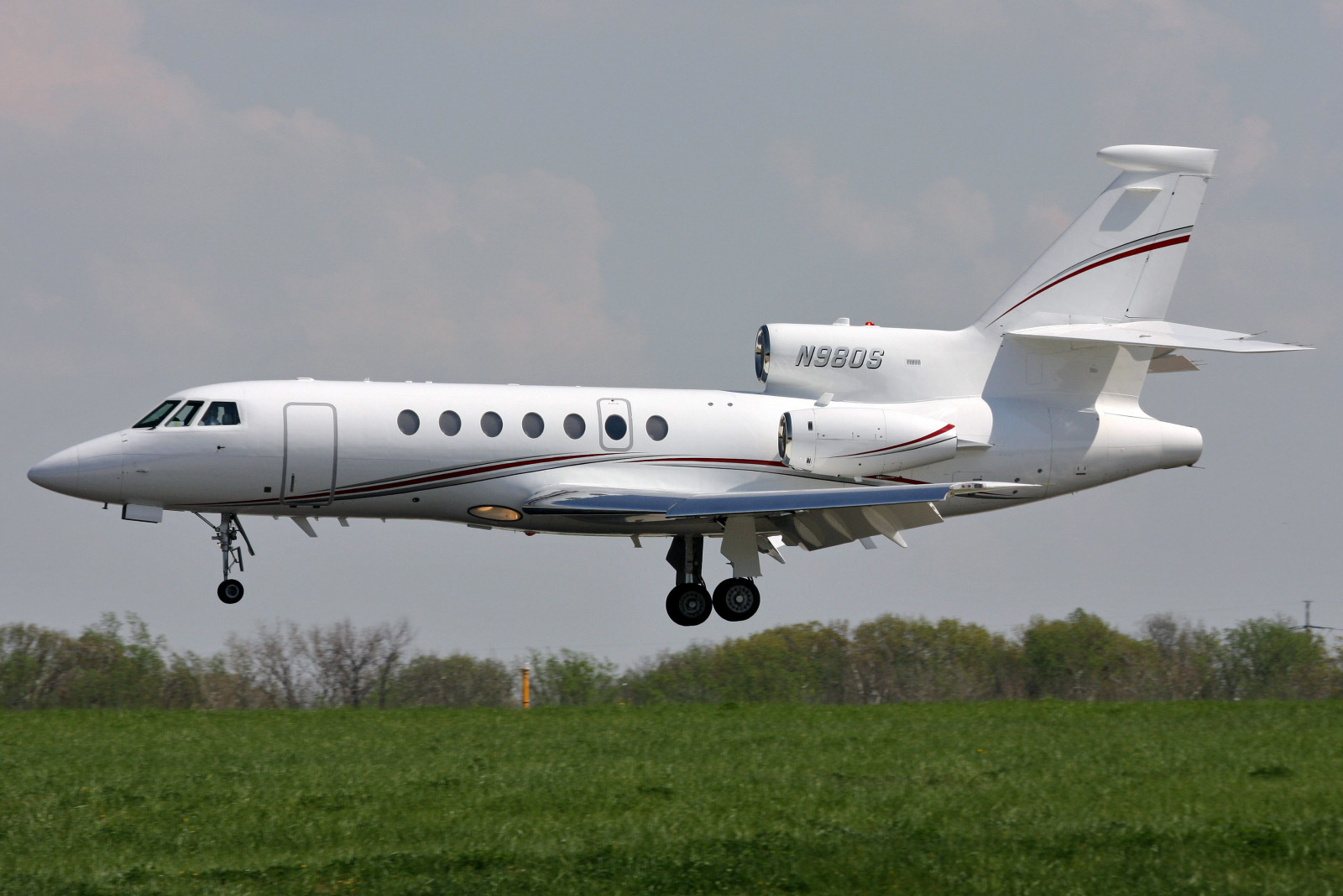 เครื่องบิน, สนามบิน, อากาศยาน, การบิน, Falcon, dassault, bizjet, Falcon50, ลุง, n980s, alltypesoftransport, georgem757