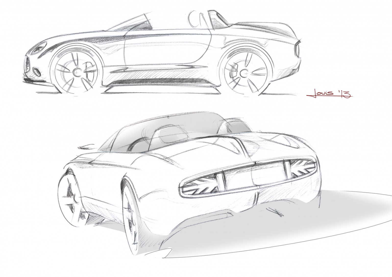 výkres, ilustrace, kresba tužkou, 2015, mini, netcarshow, netcar, obrázky vozidel, photo auto, koncept Superleggera Vision, skica, automobilového designu, automobilový exteriér, font, produkt, nárazník