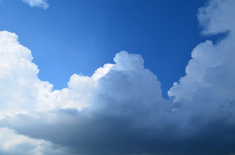 slunečnímu záření, nebe, mraky, modrý, horizont, atmosféra slunečnímu záření, nebe, mraky, modrý, horizont, atmosféra