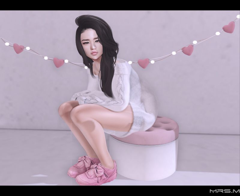 schwarzes Haar, Mädchen, Bein, Figurin, Schuh