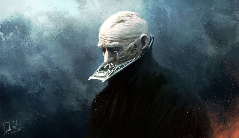 Hvězdné války, umělecká díla, Darth Vader, tma, Snímek obrazovky, Pod vodou Hvězdné války, umělecká díla, Darth Vader, tma, Snímek obrazovky, Pod vodou