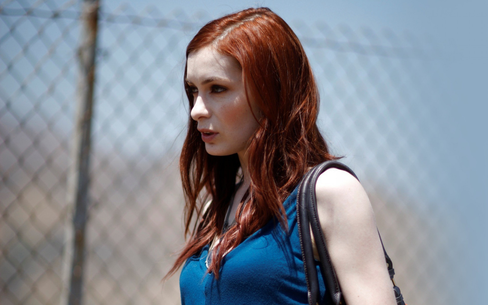 ženy, ryšavý, model, portrét, dlouhé vlasy, Červené, fotografování, šaty, modrý, móda, vlasy, jaro, Osoba, kůže, Felicia Day, barva, dívka, krása, usměj se, oko, žena, dáma, fotografie, blond, účes, 1920x1200 px, portrétní fotografie, focení, hnědé vlasy, umění model, člověk barva vlasů