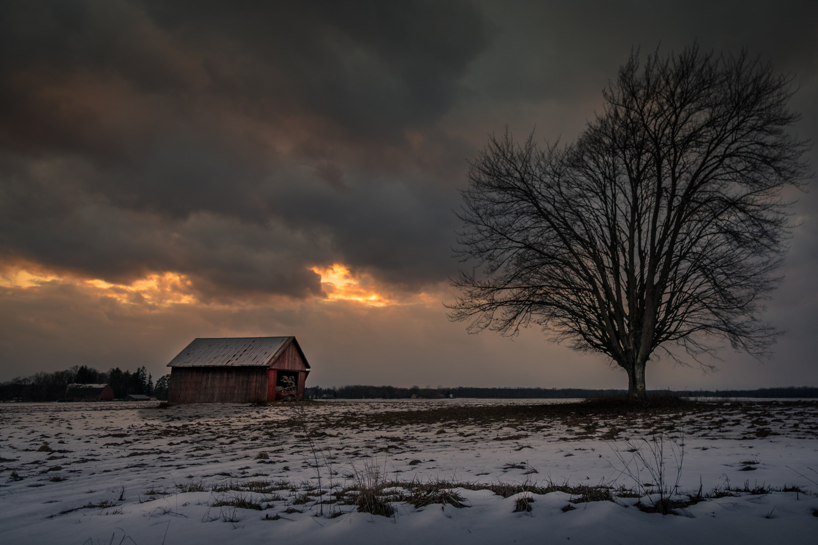 slunečnímu záření, západ slunce, noc, odraz, nebe, sníh, zima, mraky, svítání, večer, ráno, mlha, mráz, stodola, soumrak, tábor, Michigan, zmrazení, Únor, dramatický, mrak, strom, mlha, počasí, svítání, sezóna, Nieve, invierno, venkov, tma, canoneos5dmarkiv, atmosférický jev, midmichigan, thundersnow