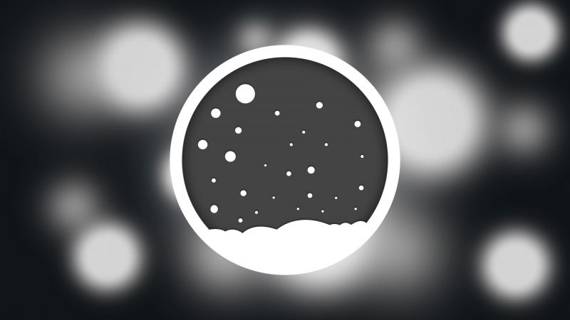 digitális művészet, monokróm, minimalizmus, kör, gömb, bokeh digitális művészet, monokróm, minimalizmus, kör, gömb, bokeh