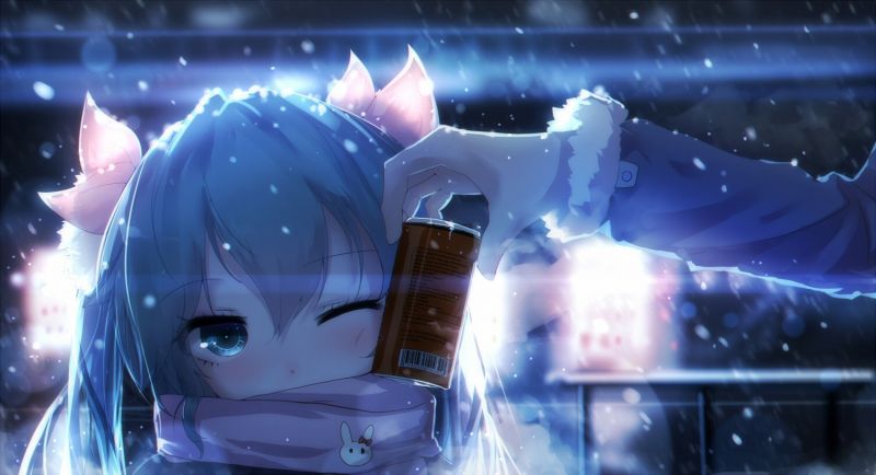 anime, Vocaloid, Hatsune Miku, stroj, prostor, šátek anime, Vocaloid, Hatsune Miku, stroj, prostor, šátek