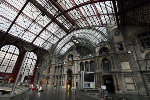 city, street, Canon, building, train station, Europe