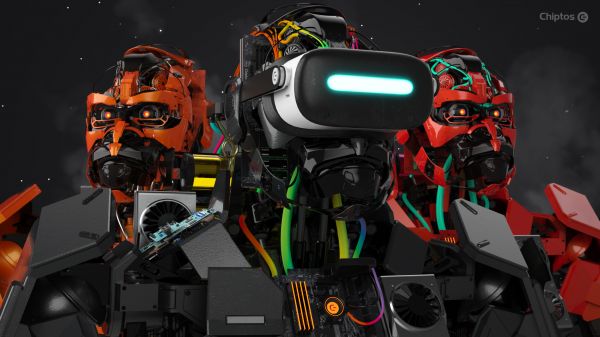 robot, Mech Animals, computer parts, nft, CGI, technology