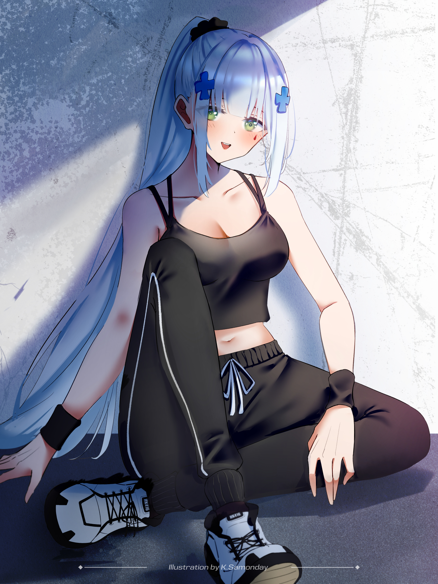 dívky Frontline, HK416 Girls Frontline, K Samonday
