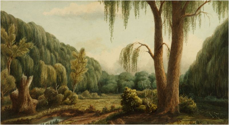 Prilidiano Pueyrred n,картина,пейзаж