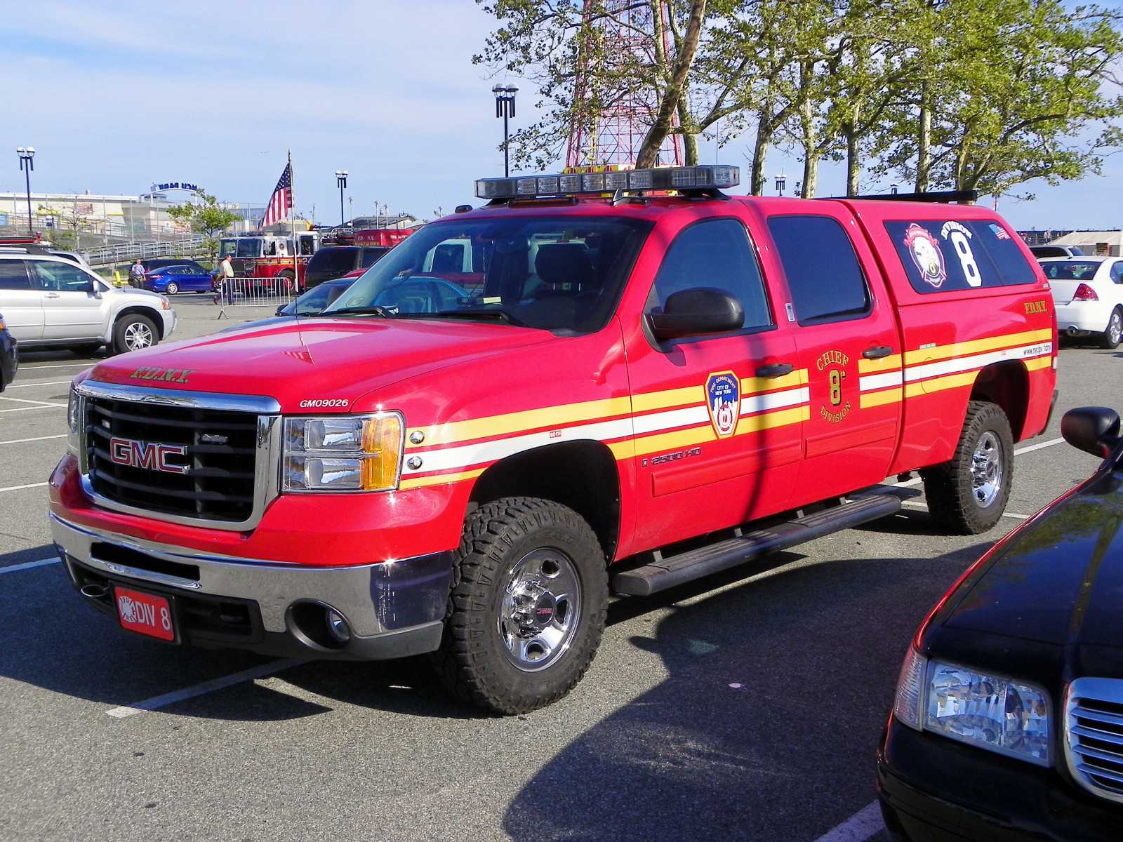 Wallpaper car, building, GMC, transport, Truck, chief, SUV, Brooklyn