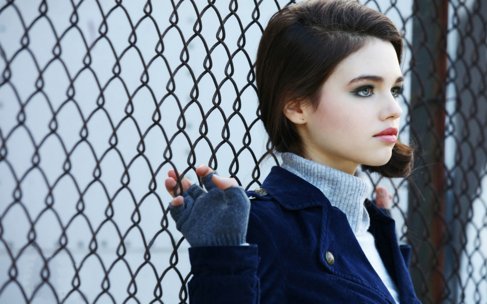 Wallpaper : model, winter, actress, blue, fashion, hair, spring, Person ...