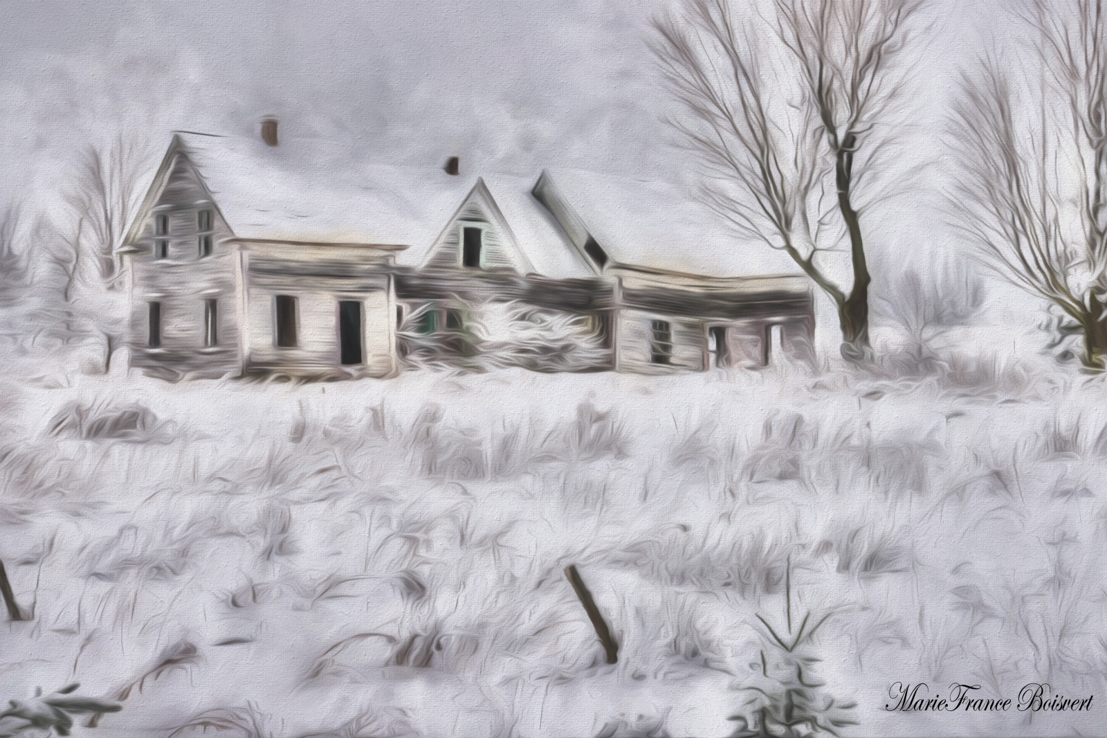 ev, Boyama, izlenimcilik, HDR, ev, Topaz, Estrie, Eyalet beldeleri, Scotstown, Georgiaokeeffe