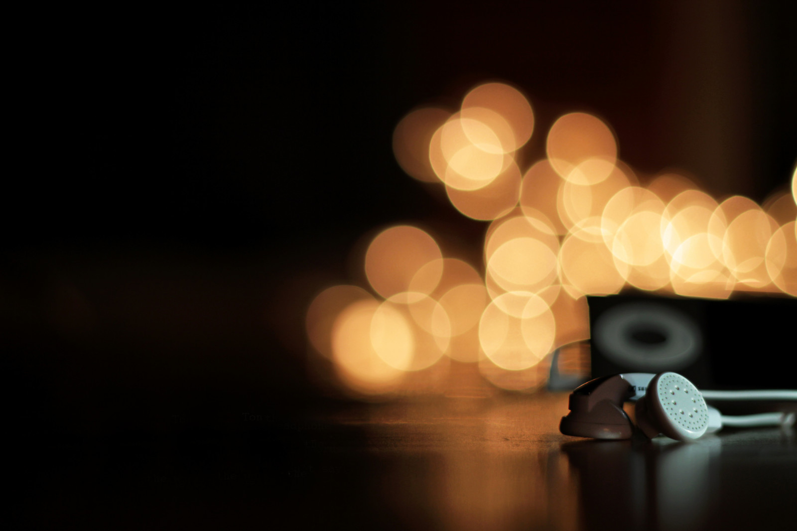 dreng, efterår, ud, hovedtelefoner, 365, bazzerio