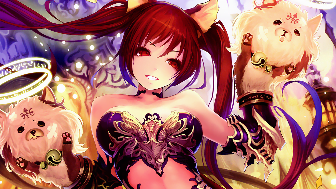 anime, nebe, Shingeki žádnou Bahamut