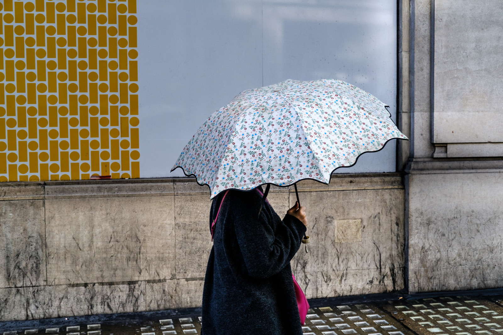 deštník, Londýn, Regent Street, oranžový, ulice, londonstreetphotography