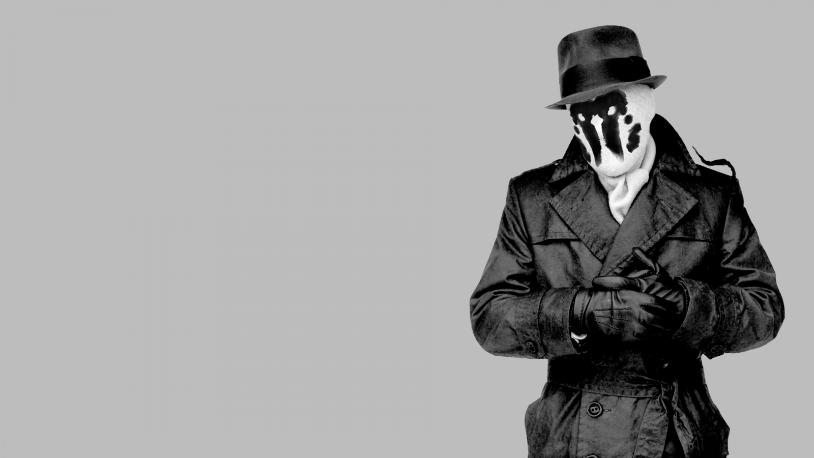 illustrazione, monocromo, Signore, capi di abbigliamento, Watchmen, Rorschach, bianco e nero, fotografia in bianco e nero
