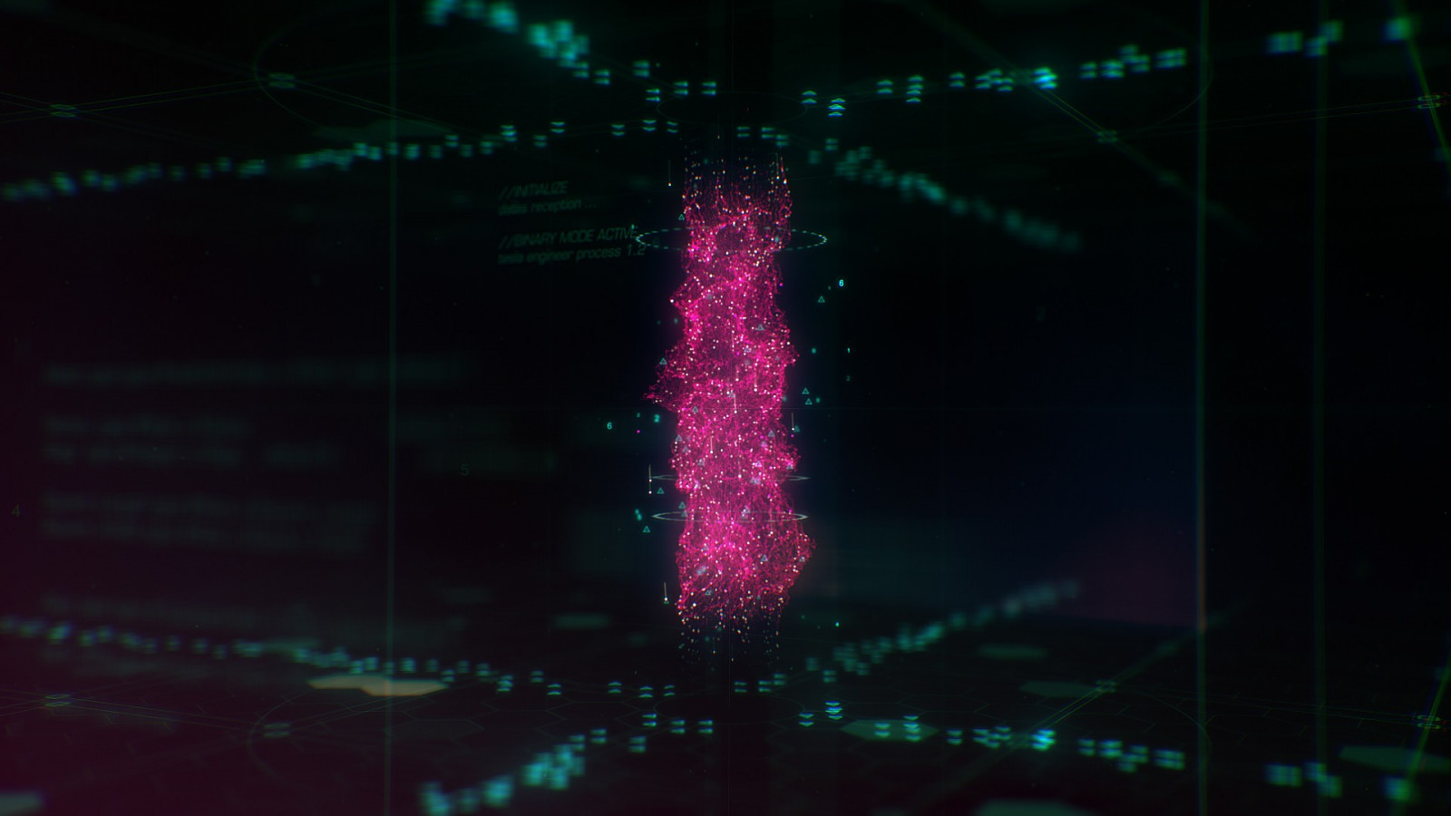 digitální umění, noc, neon, ohňostroj, technika, HUD, světlo, tma, zvláštní efekty, zobrazovací jednotka