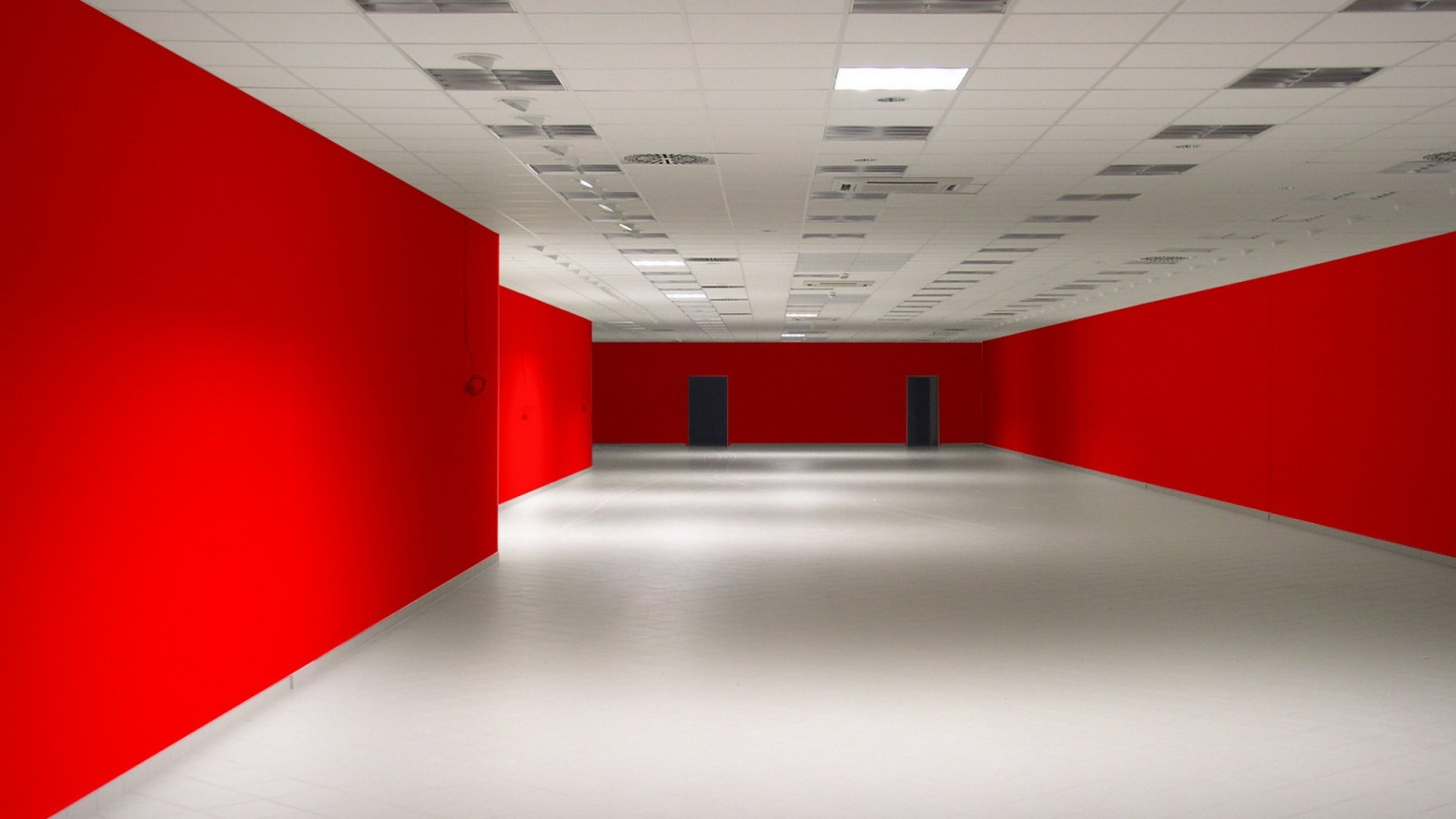 ห้องโถง, ผนัง, เพดาน