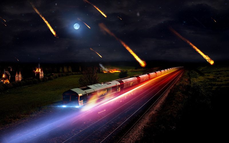 slunečnímu záření, noc, večer, atmosféra, půlnoc, Příroda slunečnímu záření, noc, večer, atmosféra, půlnoc, Příroda