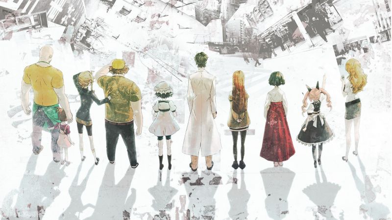 gambar, ilustrasi, anime, musim dingin, mode, Steins Gerbang gambar, ilustrasi, anime, musim dingin, mode, Steins Gerbang