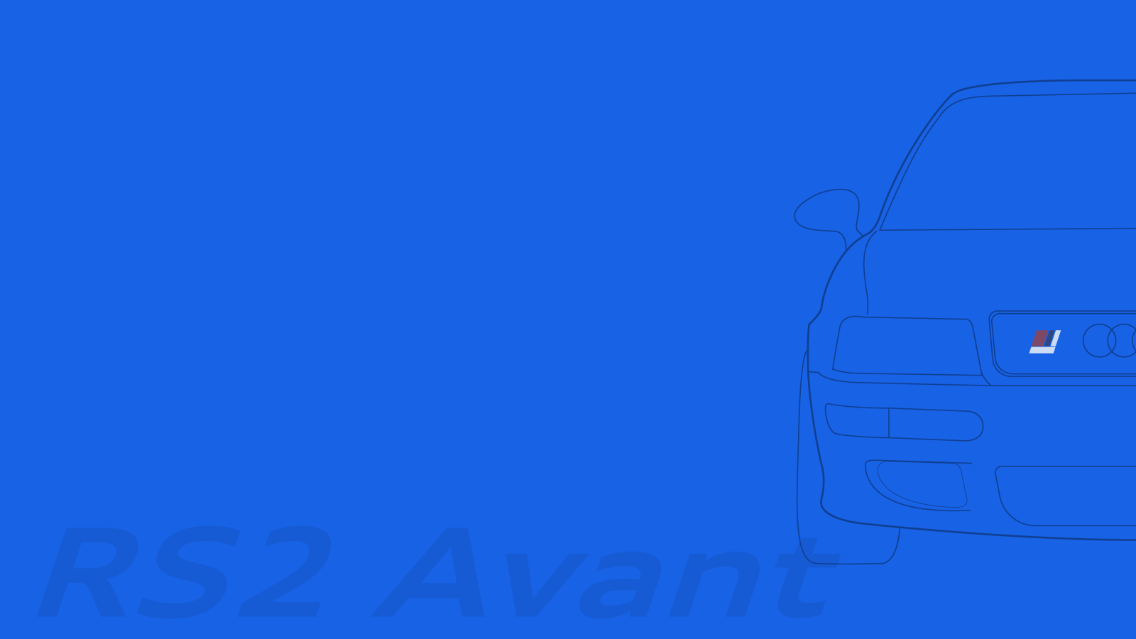 audi, Audi RS4 Avant, auto, modrý