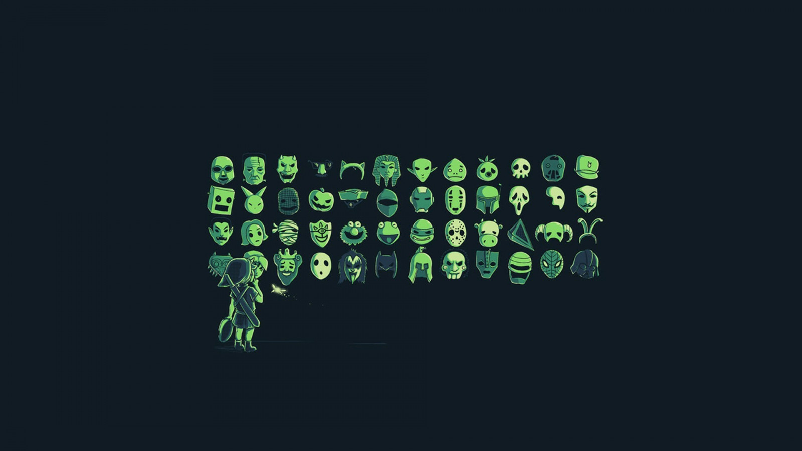 ilustrace, videohry, text, logo, zelená, The Legend of Zelda, značka, design, symbol, číslo, Snímek obrazovky, 1920x1080 px, počítač tapeta, font