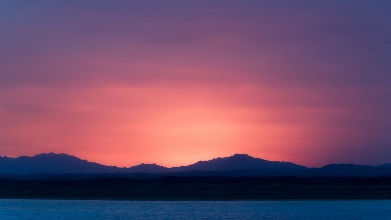 sunset, sea, bay, lake, reflection, sky sunset, sea, bay, lake, reflection, sky