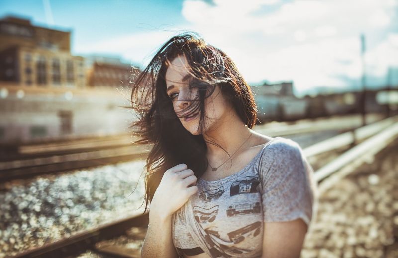 slunečnímu záření, ženy, fotografování, model, portrét, městský slunečnímu záření, ženy, fotografování, model, portrét, městský