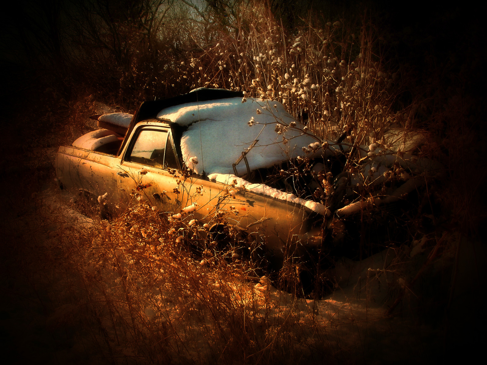 slunečnímu záření, západ slunce, noc, auto, odraz, sníh, vozidlo, Studený, večer, ráno, textura, Minnesota, světlo, tma, texturized, magicunicornverybest, tatot, počítač tapeta, makro fotografie, Butterfield