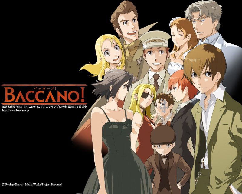 illustration, anime, cartoon, Baccano, screenshot, mangaka illustration, anime, cartoon, Baccano, screenshot, mangaka