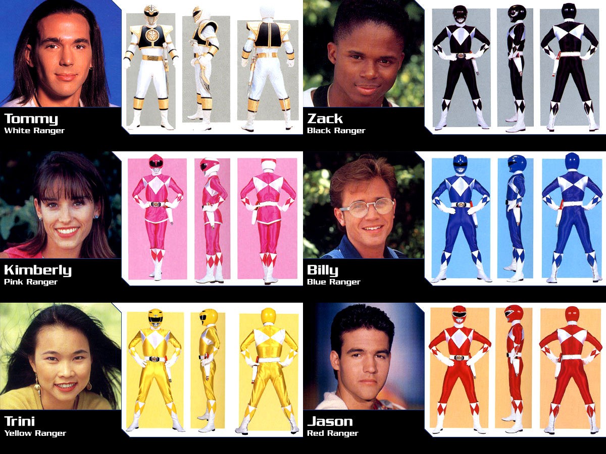 Mighty Power Rangers Morphin, copertina