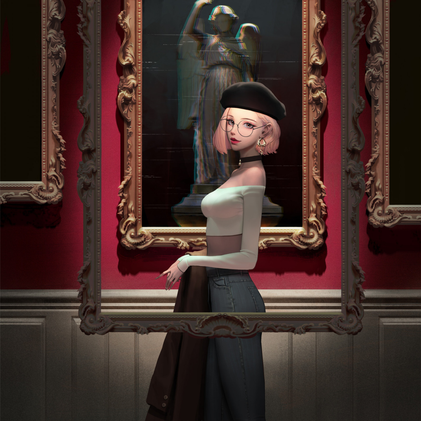Wallpaper : original characters, portrait display, fictional character