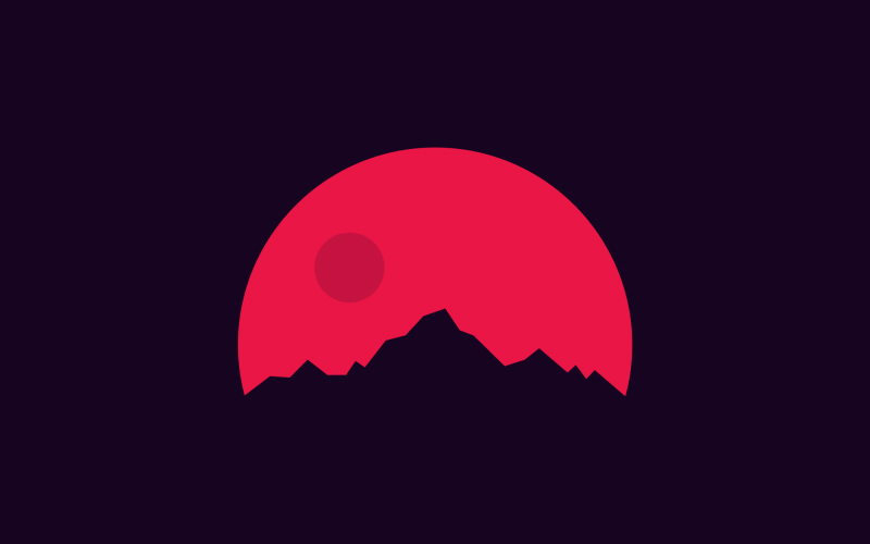 ilustrace, minimalismus, umělecká díla, silueta, logo, kruh ilustrace, minimalismus, umělecká díla, silueta, logo, kruh