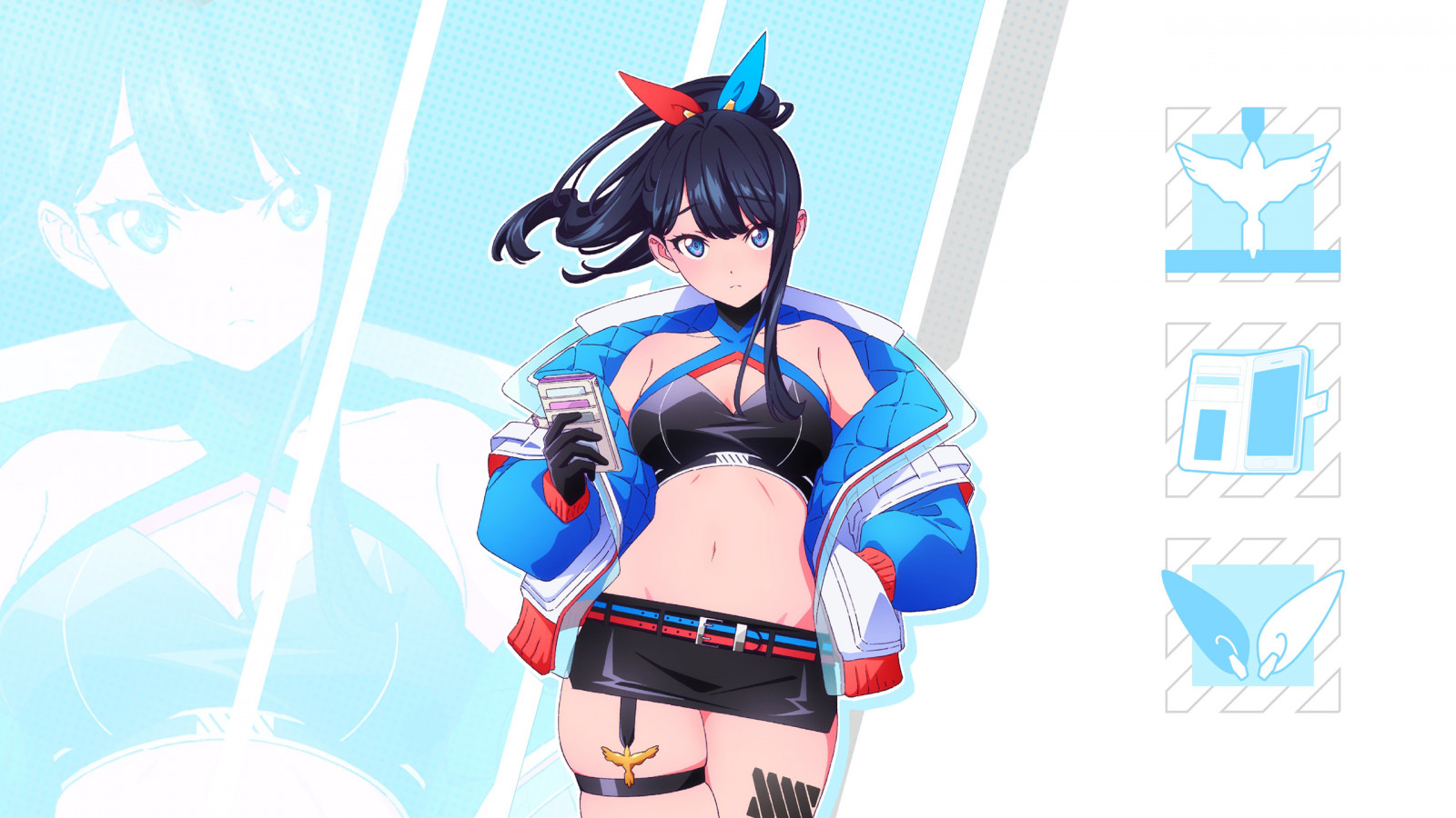 SSSS GRIDMAN, Anime, karşıdan karşıya geçmek, Takarada Rikka