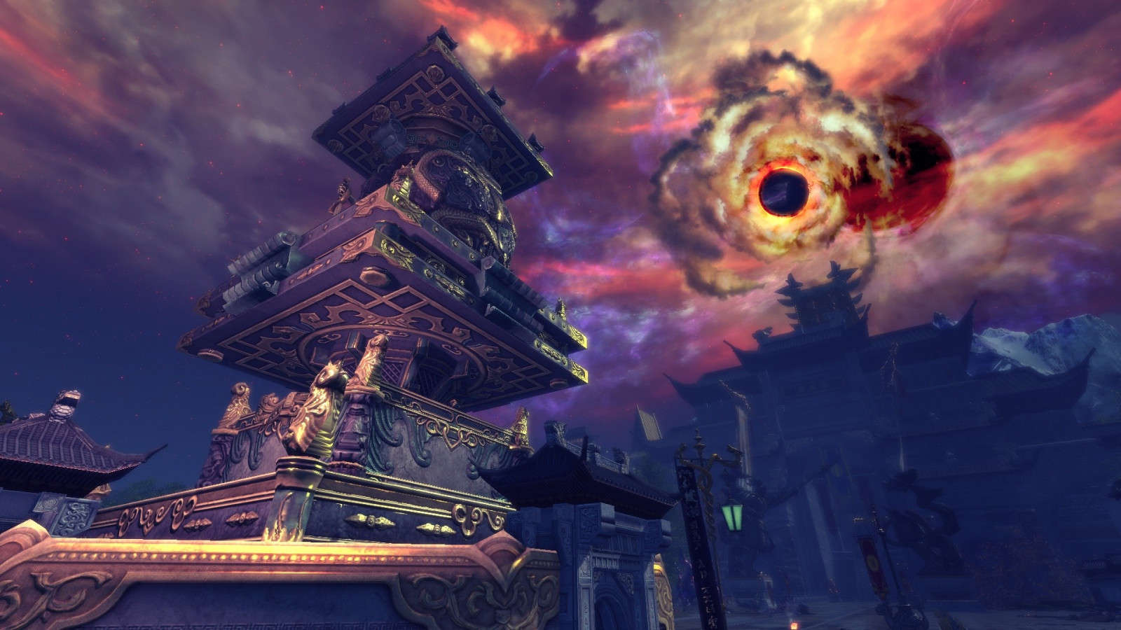 plads, mMORPG, Blade Soul, Online spil, skærmbillede, computer tapet, ydre rum