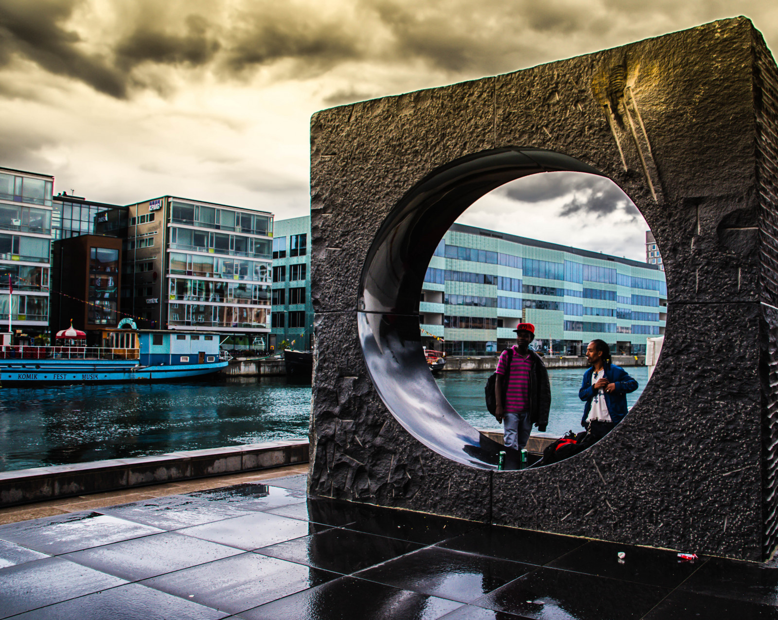 jídlo, panoráma města, architektura, odraz, déšť, fotografování, hudba, modrý, Švédsko, oblouk, Sverige, UMĚNÍ, barva, festival, sk nel n, se, Malmo, p lsvensson, publicart, konst, Malm Festivalen, musik, regn, utblickinsikt, speling, fotografie, obraz, urban area