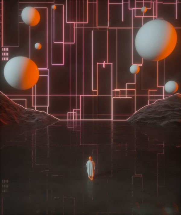 abstract, 3D Abstract, surreal, Cinema 4D, science fiction