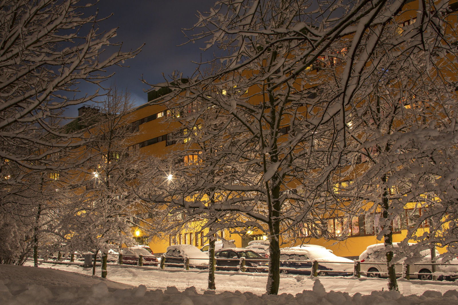 by, longexposure, blå, vinter, hvid, sne, kold, biler, gul, nat, Canon, by, frost, NightShot, Sverige, Stockholm, s dermalm, sigma, Sverige, Skandinavien, 30mm, sigma3014, 3014, 60d, canon60d, sigma3014exdchsm, canoneos60d