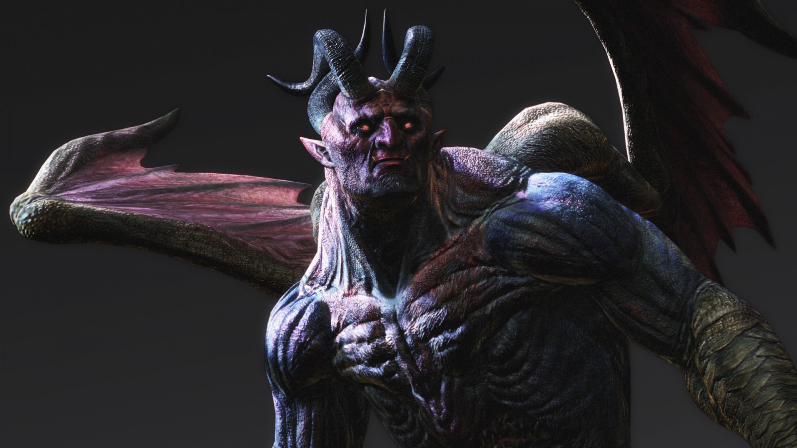 Capcom Demon Wallpaper : dragon, demon, mythology, Capcom, darkness, wing ...