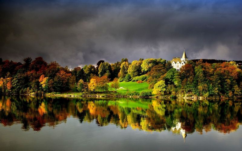 slunečnímu záření, krajina, Příroda, jezero, voda, odraz slunečnímu záření, krajina, Příroda, jezero, voda, odraz