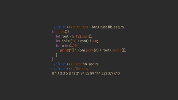 1920x1080 px,Fibonacci sequence,code,programming,rust,syntax highlighting