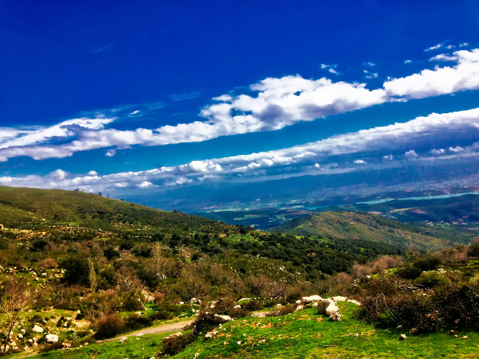 Příroda, nebe, mraky