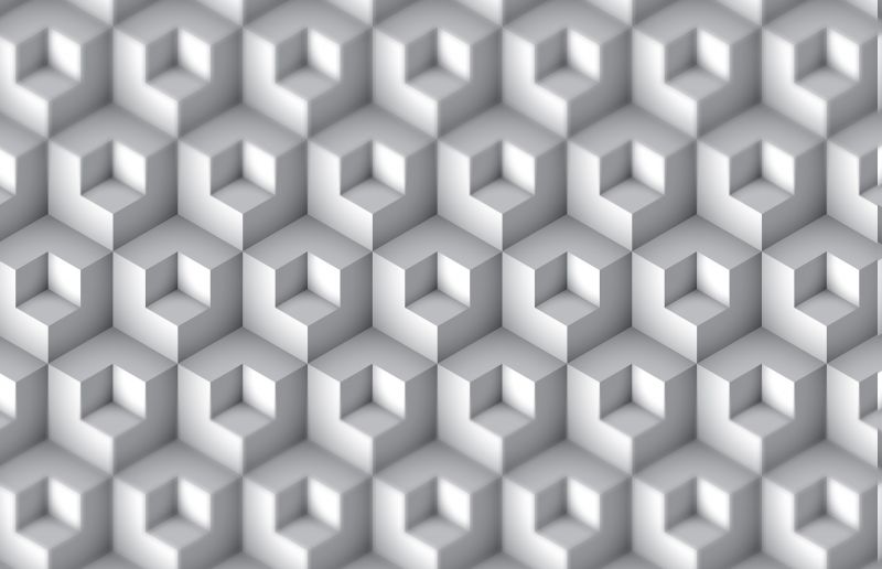 monochrome, abstract, symmetry, cube, pattern, texture monochrome, abstract, symmetry, cube, pattern, texture