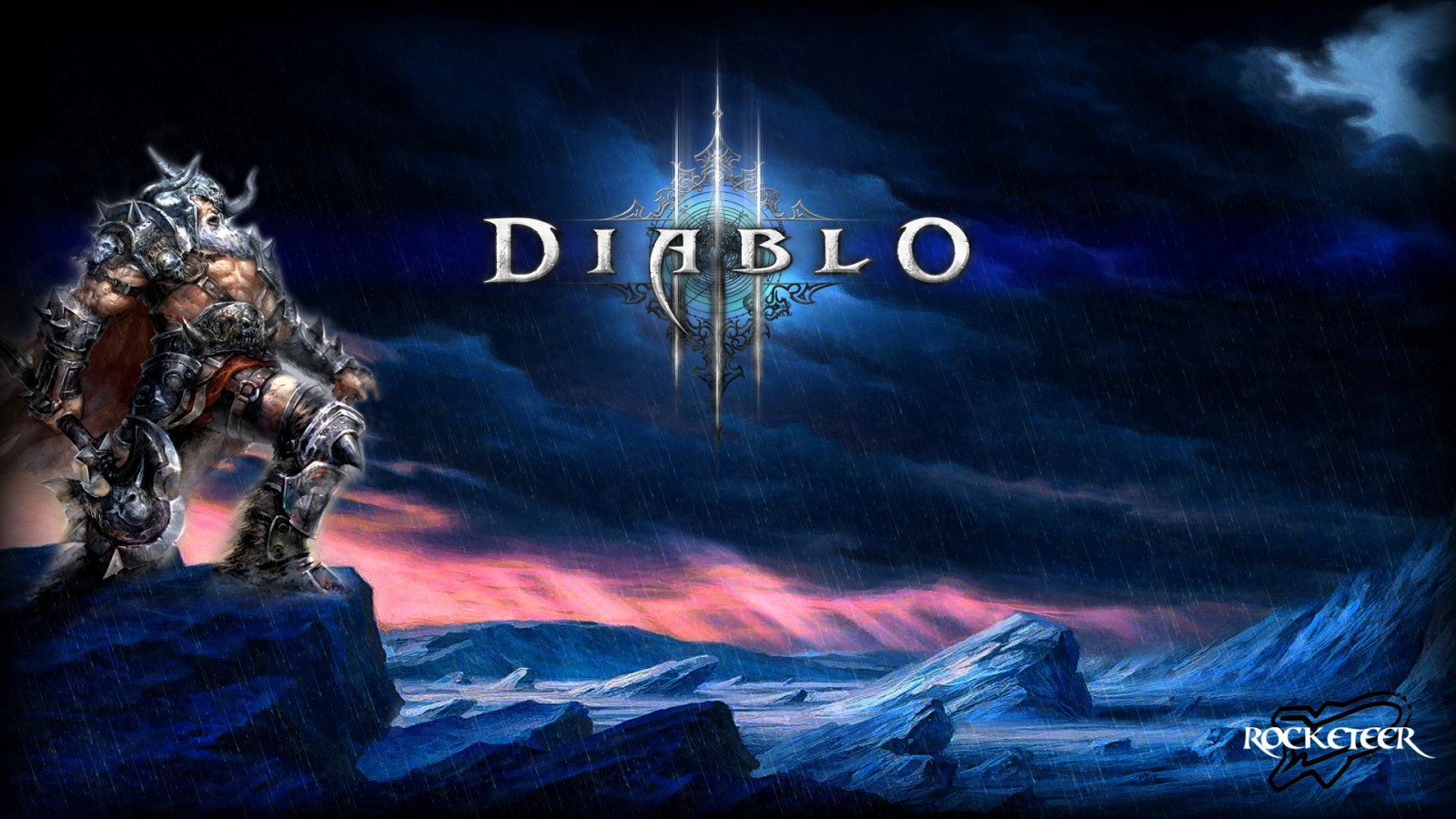 Wallpaper Diablo III, midnight, darkness, screenshot, computer