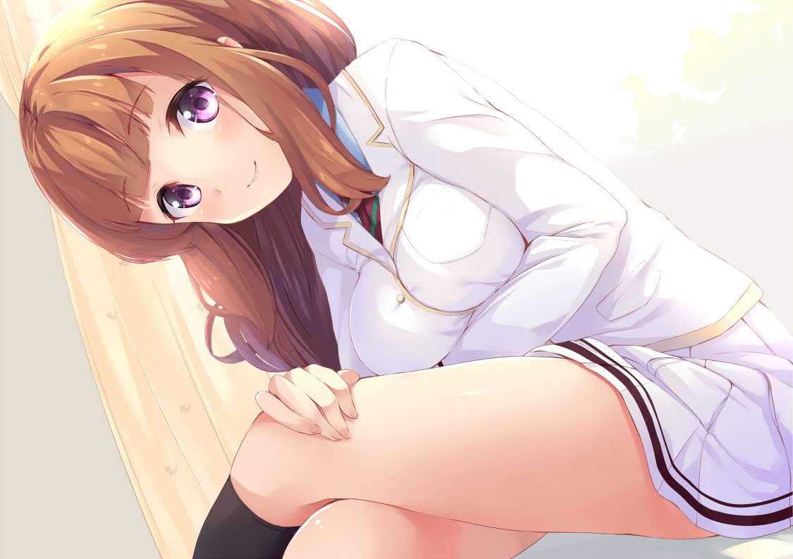 anime, anime dívky, umělecká díla, Milovat život, kreslená pohádka, černé vlasy, vlasy, pusa, oblečení, Yuuki Anju, mangaka, interakce, spodní prádlo